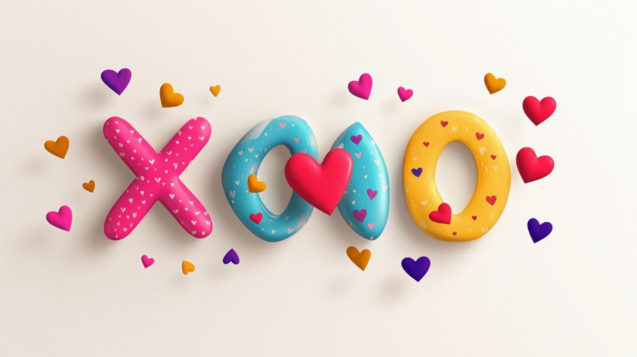 Que veut dire XOXO ? Acronyme et definition d’un code universel dans la communication 2.0